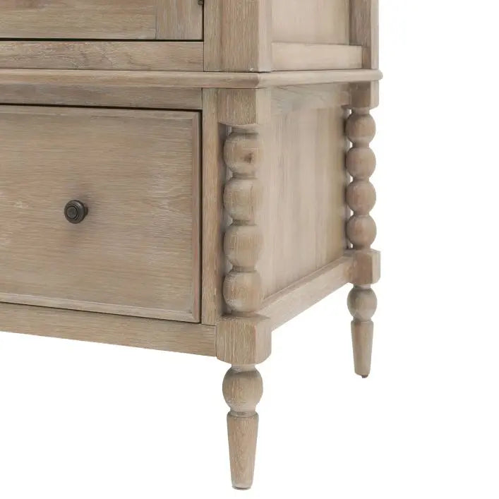 Artisan 2 Door 1 Drawer Wardrobe 1100x580x1950mm - WowCornwall