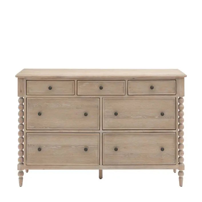 Artisan 7 Drawer Chest 1400x450x900mm - WowCornwall