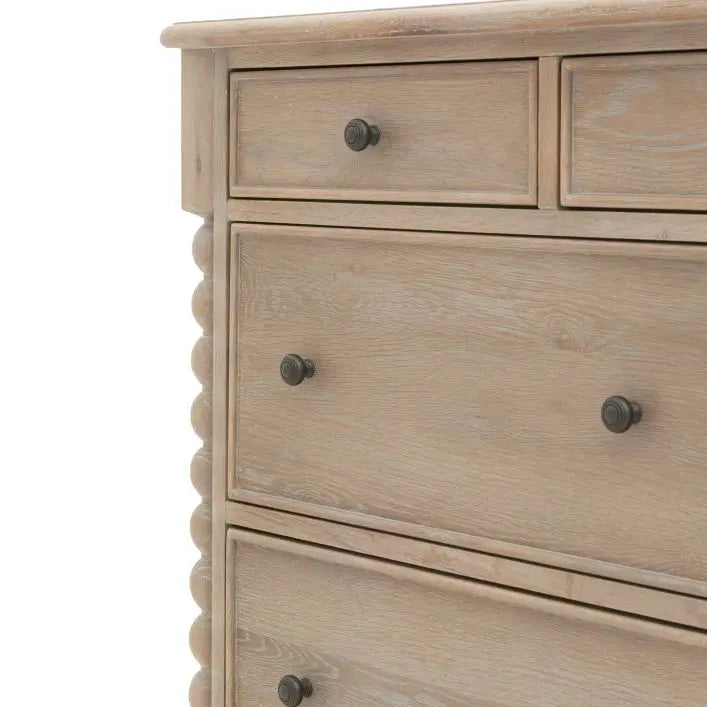 Artisan 7 Drawer Chest 1400x450x900mm - WowCornwall