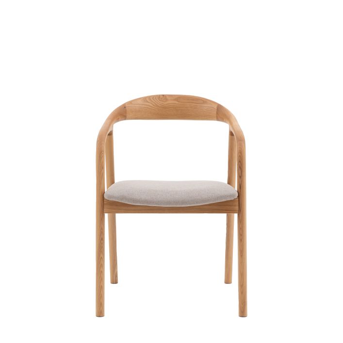 Mawes Dining Chair 552x565x775mm (2pk) - WowCornwall
