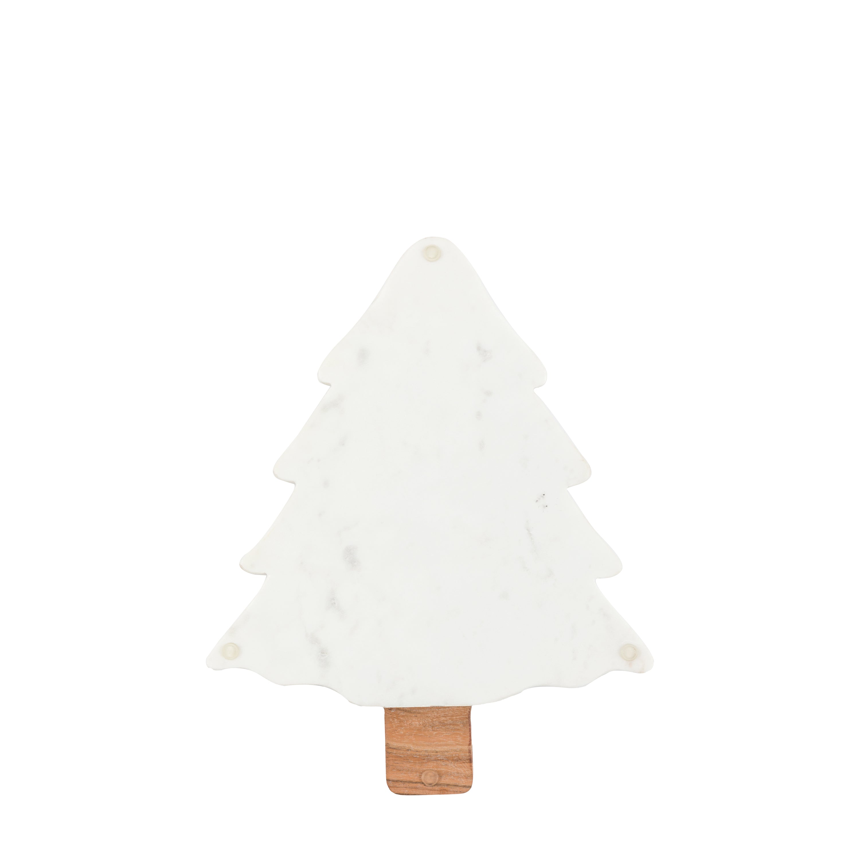 Christmas Tree Serving Platter in Marble - WowCornwall