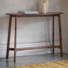 Mawes Console Table Walnut 1200x400x800mm
