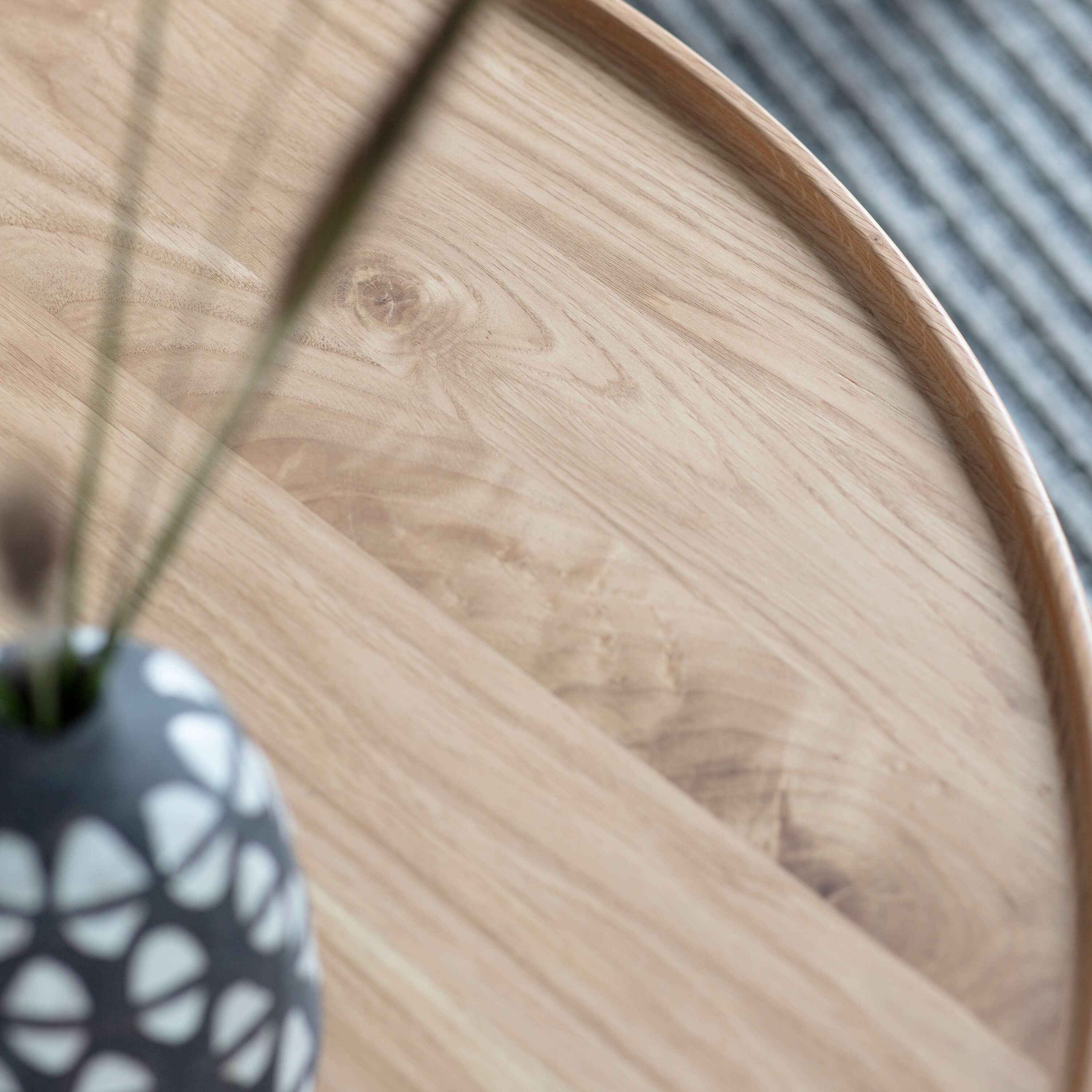 Lundy Round Coffee Table 900x900x400mm