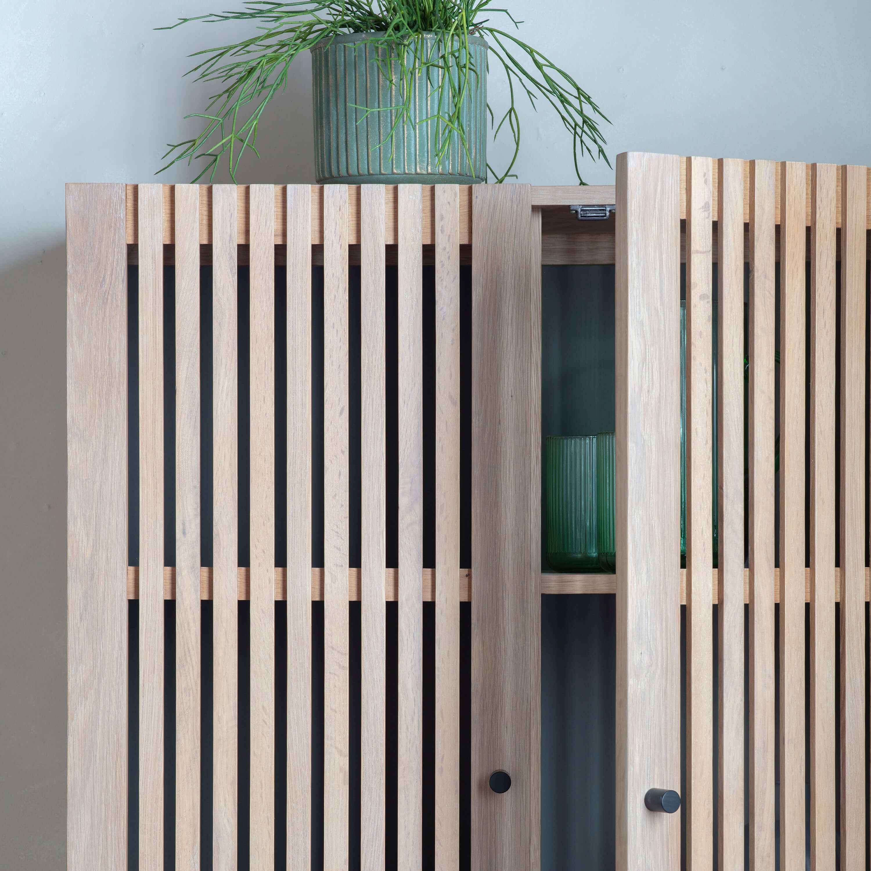 Isaac 2 Door Cocktail Cabinet 860x350x1600mm