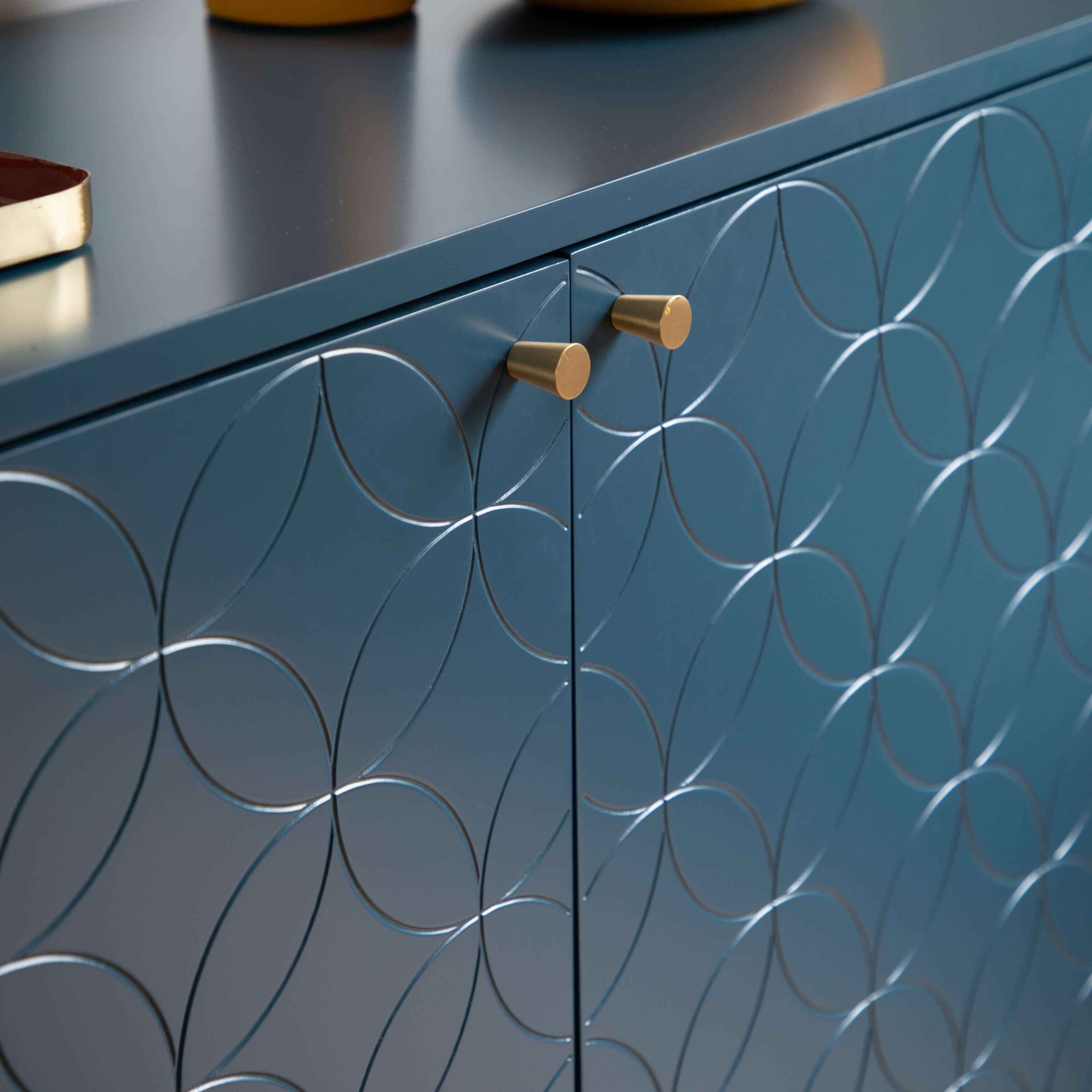 Holbrook 2 Door Cabinet Blue 1200x400x790mm