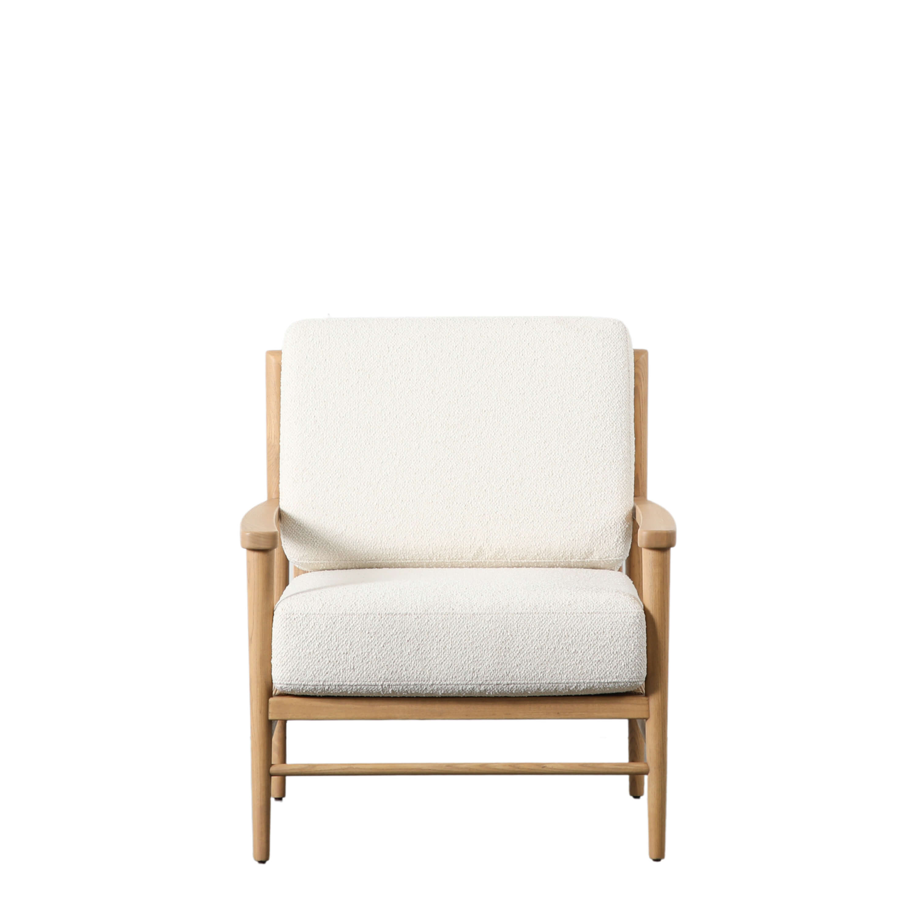 Odesa Armchair Cream - WowCornwall