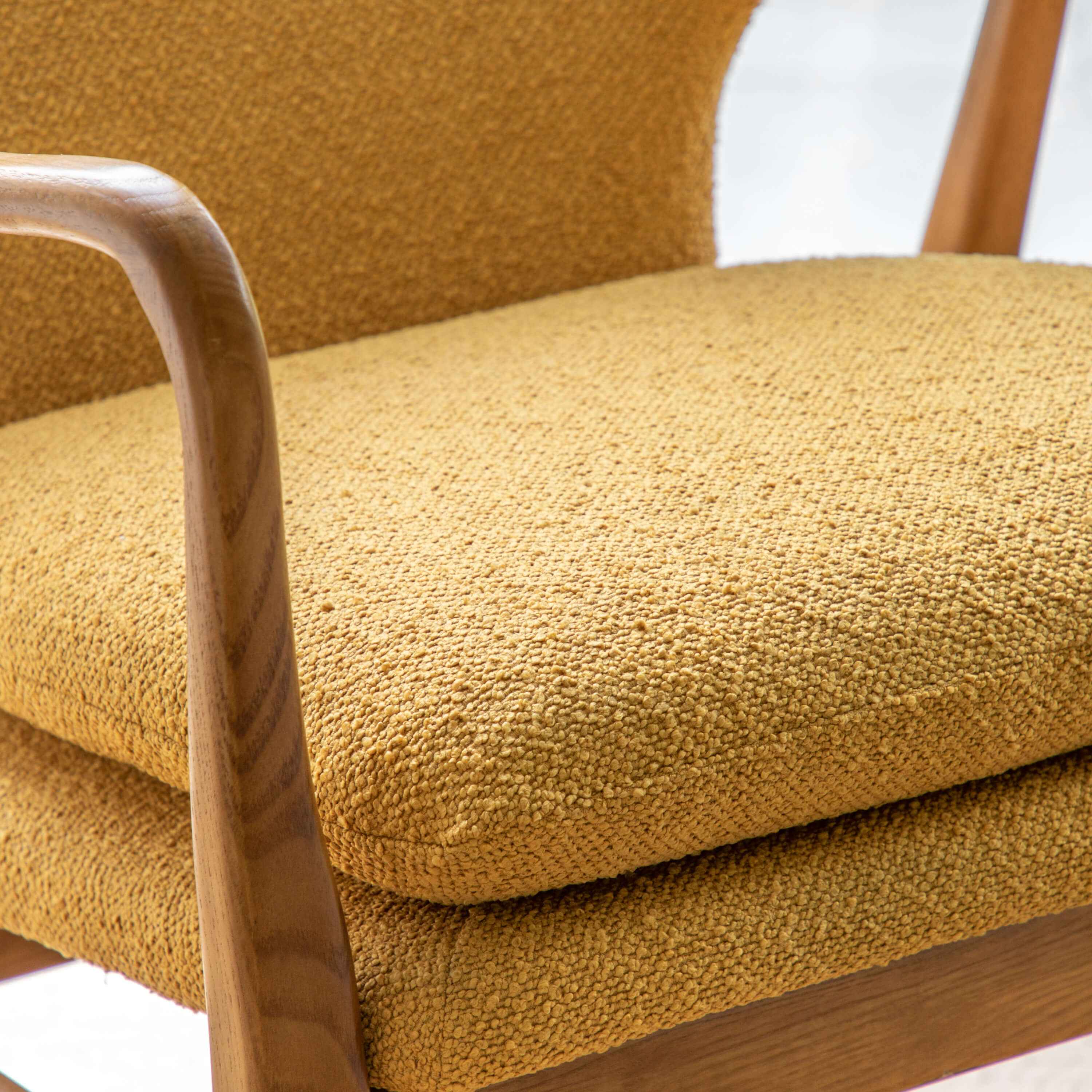 Rowan Armchair Ochre
