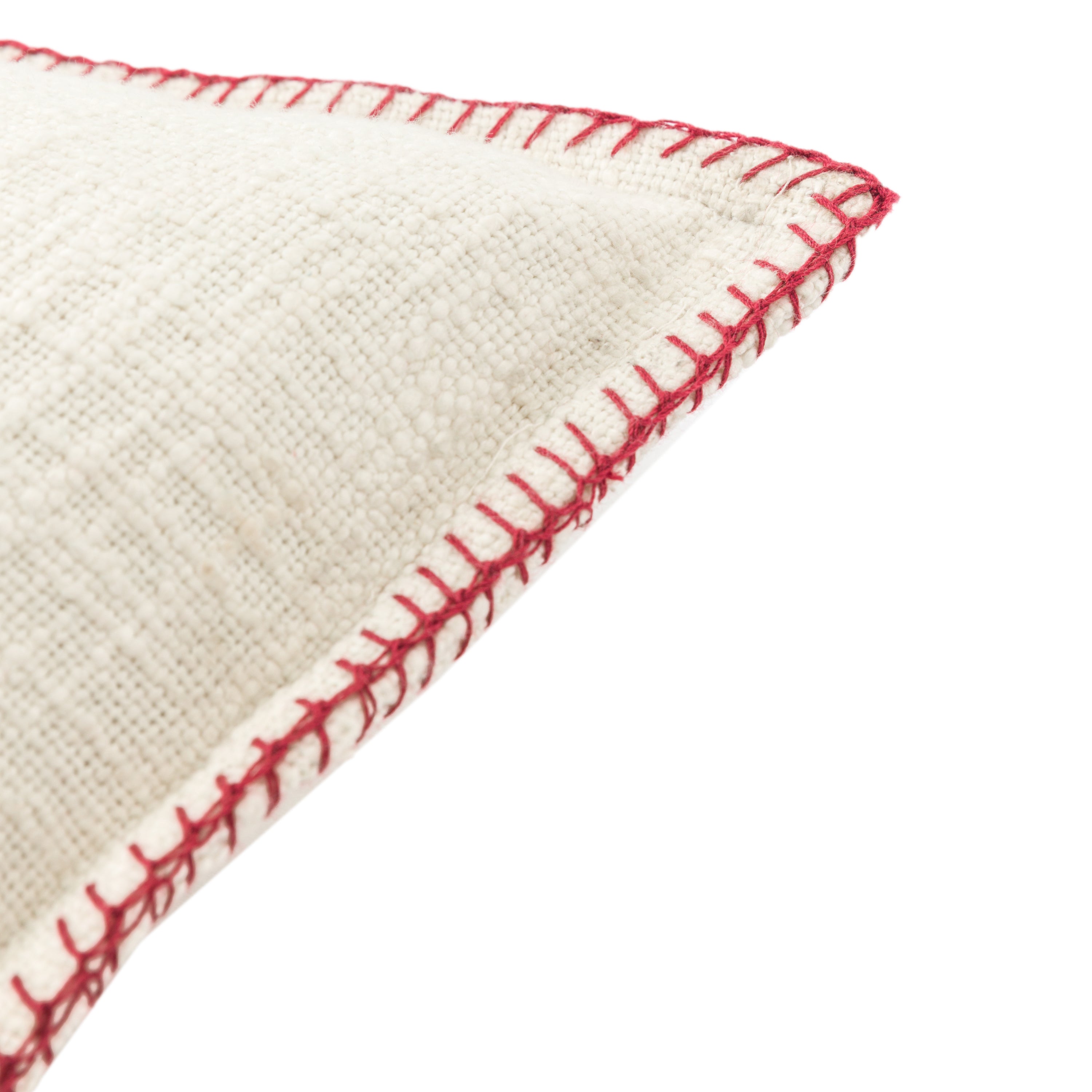 Falala Stitched Cushion - WowCornwall