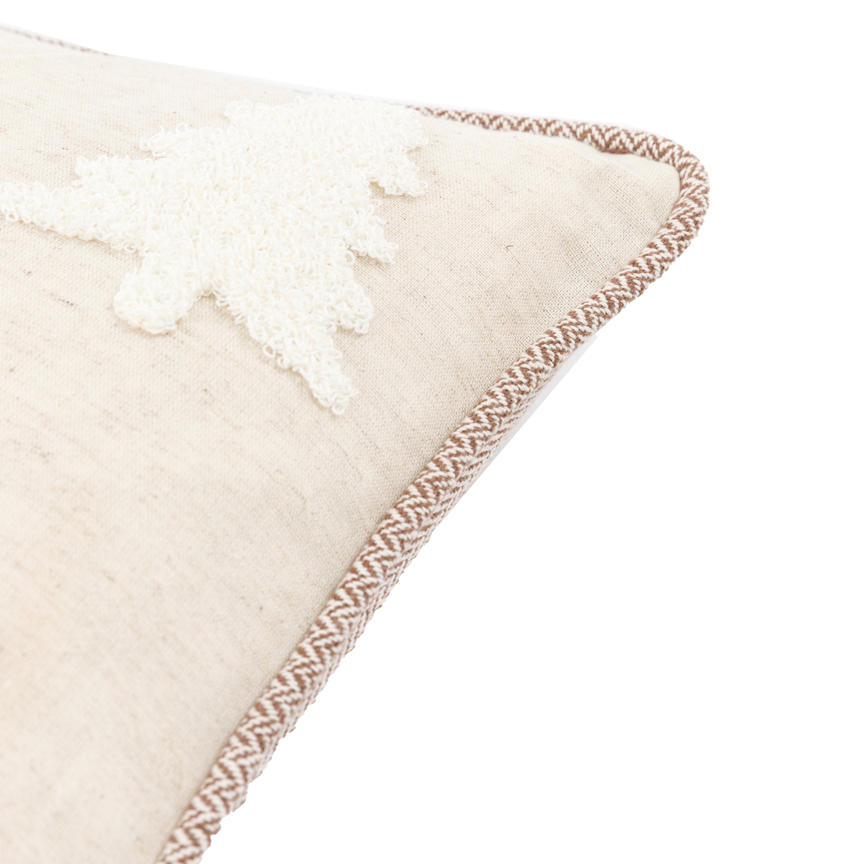 Woodland Embroidered Tree Cushion - WowCornwall