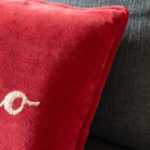 HoHoHo Chenille Embroidered Cushion - WowCornwall