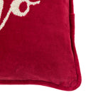 HoHoHo Chenille Embroidered Cushion - WowCornwall