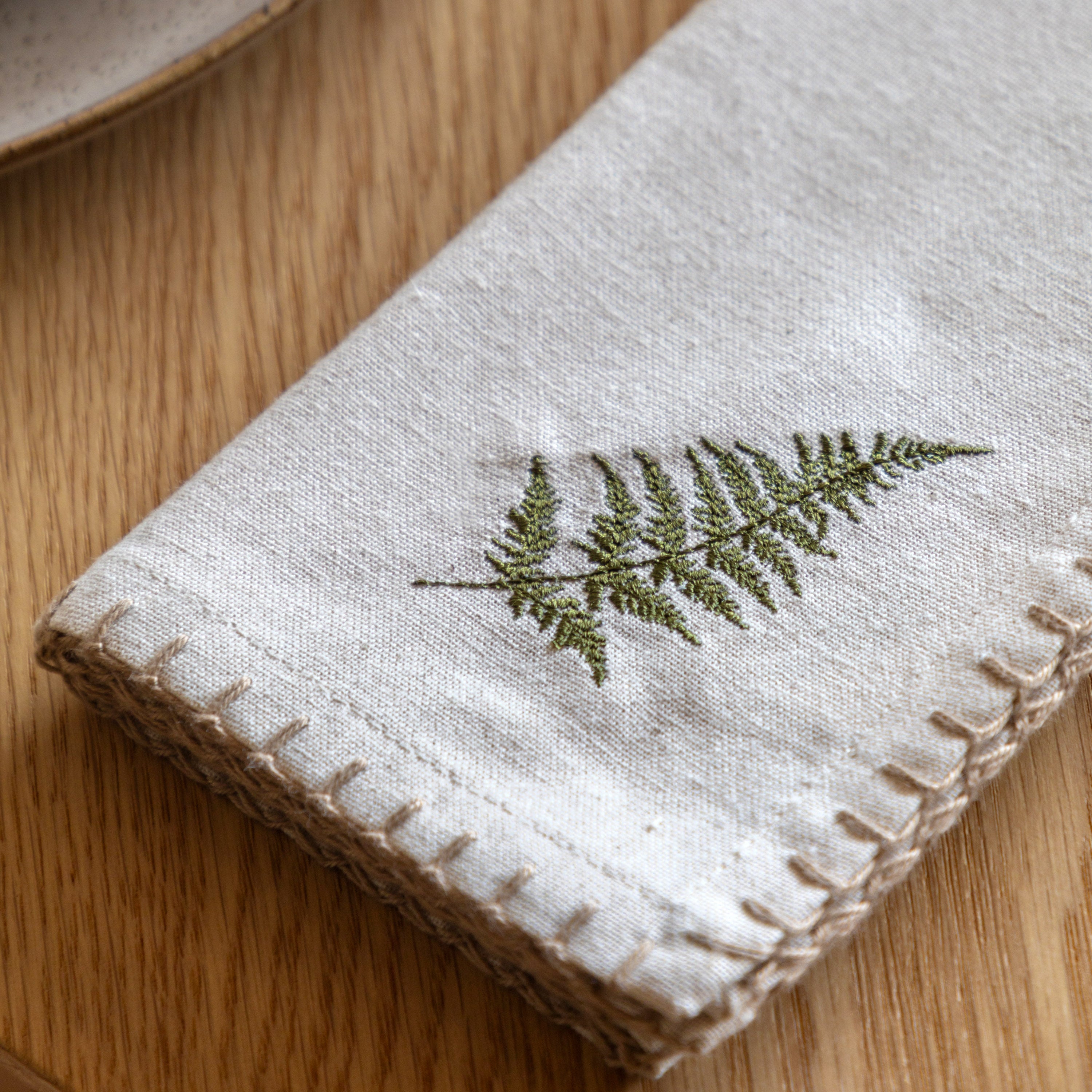 Autumn woodland napkin - 4 pack - WowCornwall