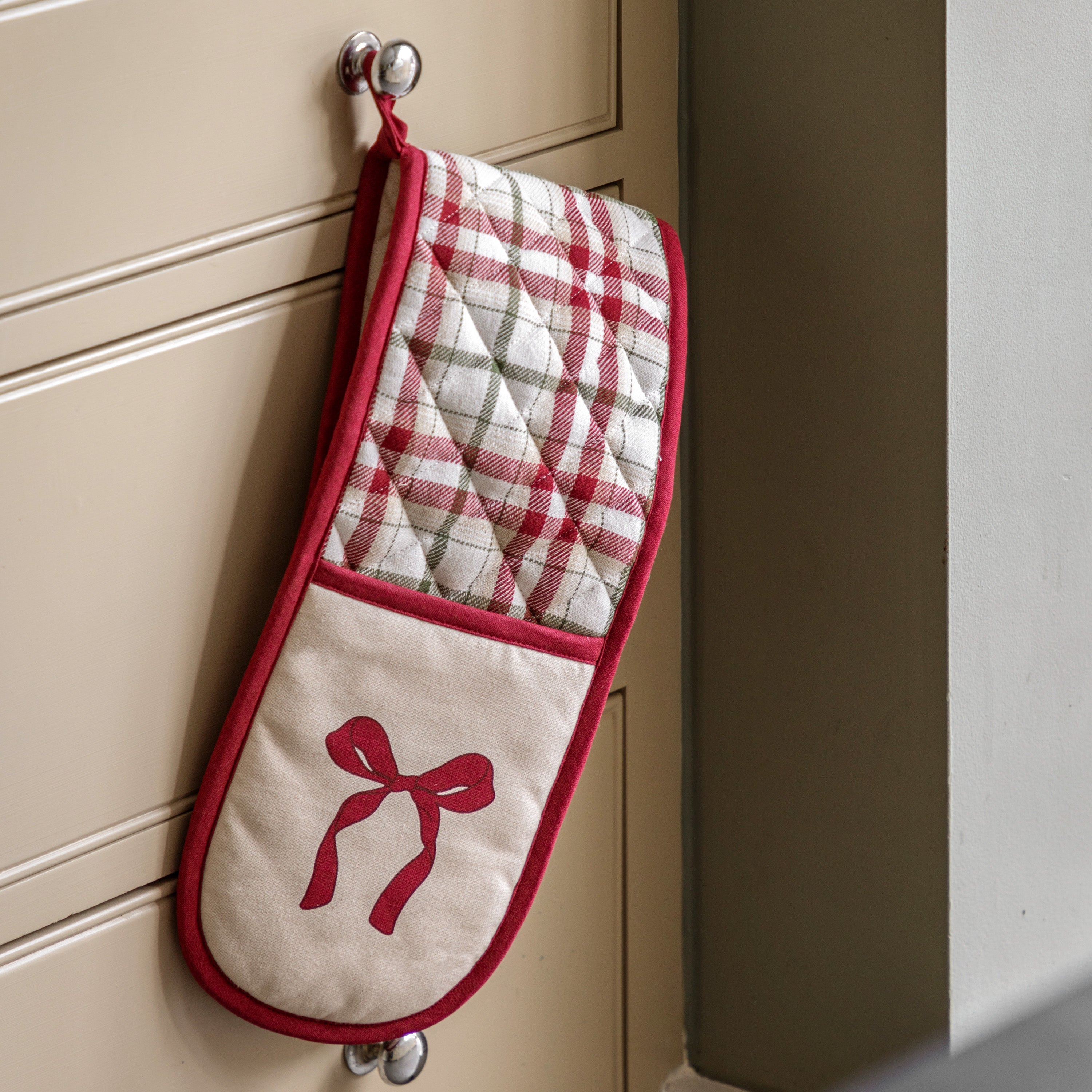 Heritage Christmas Double Oven Glove - WowCornwall