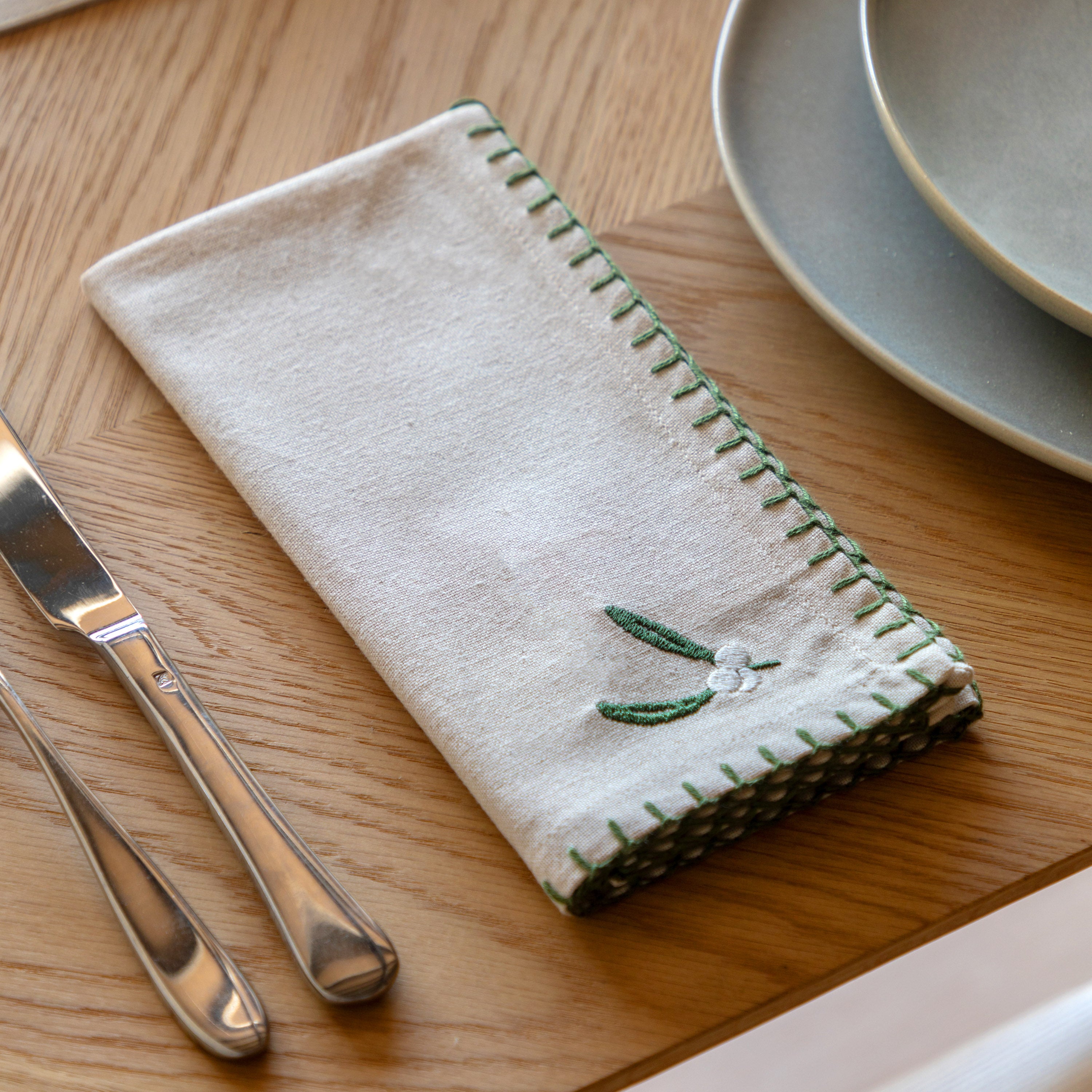 Woodland Christmas Napkin - Pack of Four - WowCornwall