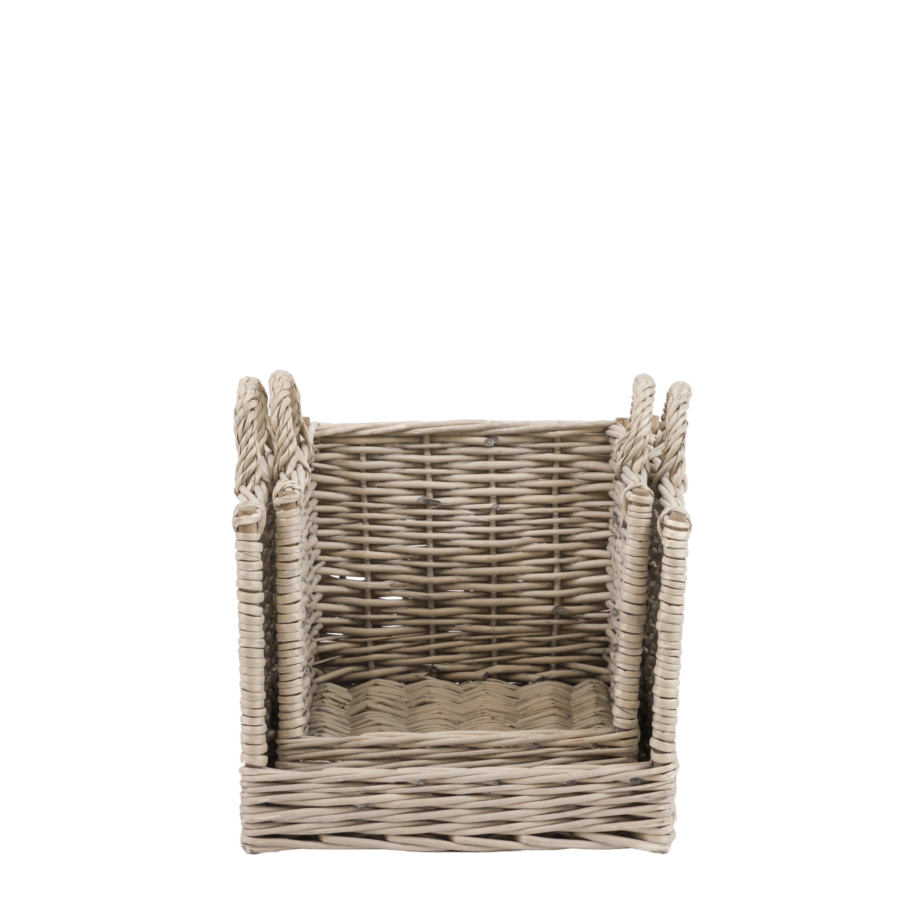 Corte Log Baskets Set of Two - WowCornwall