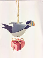 Puffin with gift - WowCornwall