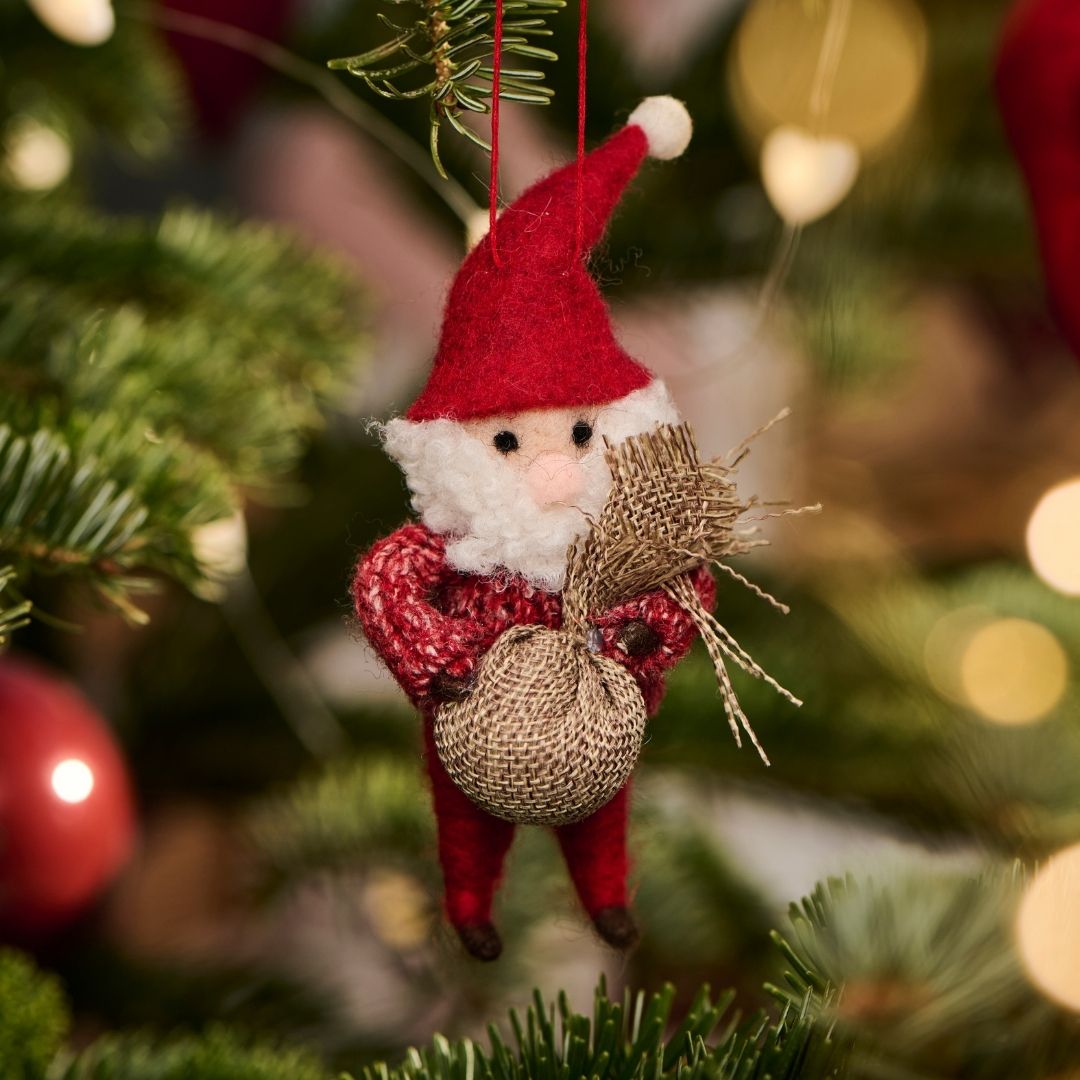 Hanging Santa's Helpers Set of 4 - WowCornwall