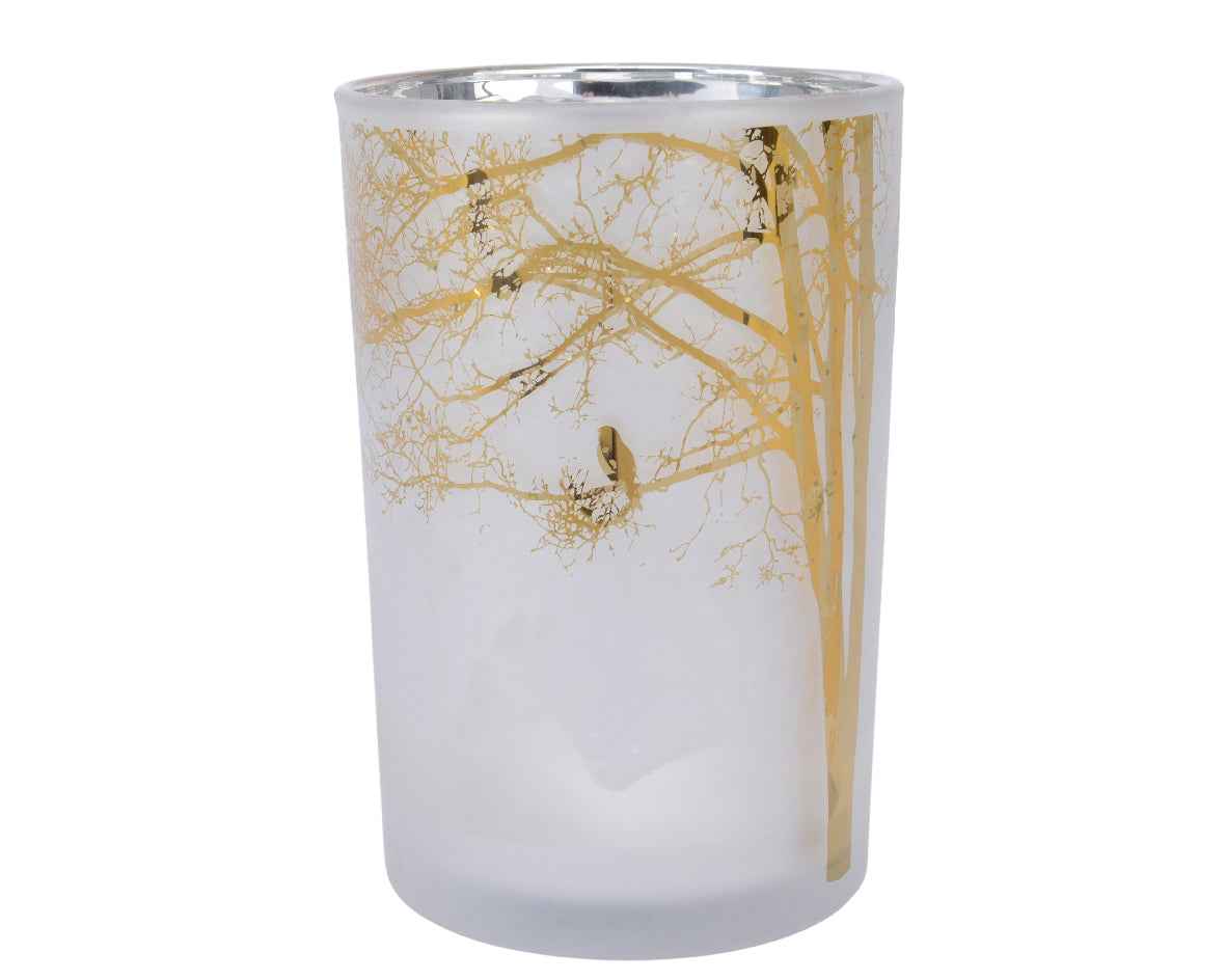 Gold Birds and Trees Hurricane