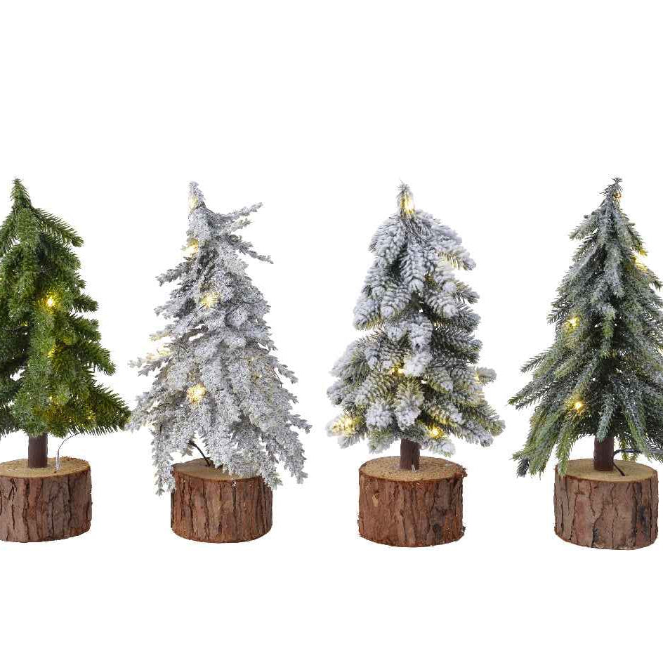 Mini Tree Christmas Decoration, four styles