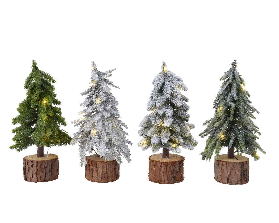 Mini Tree Christmas Decoration, four styles