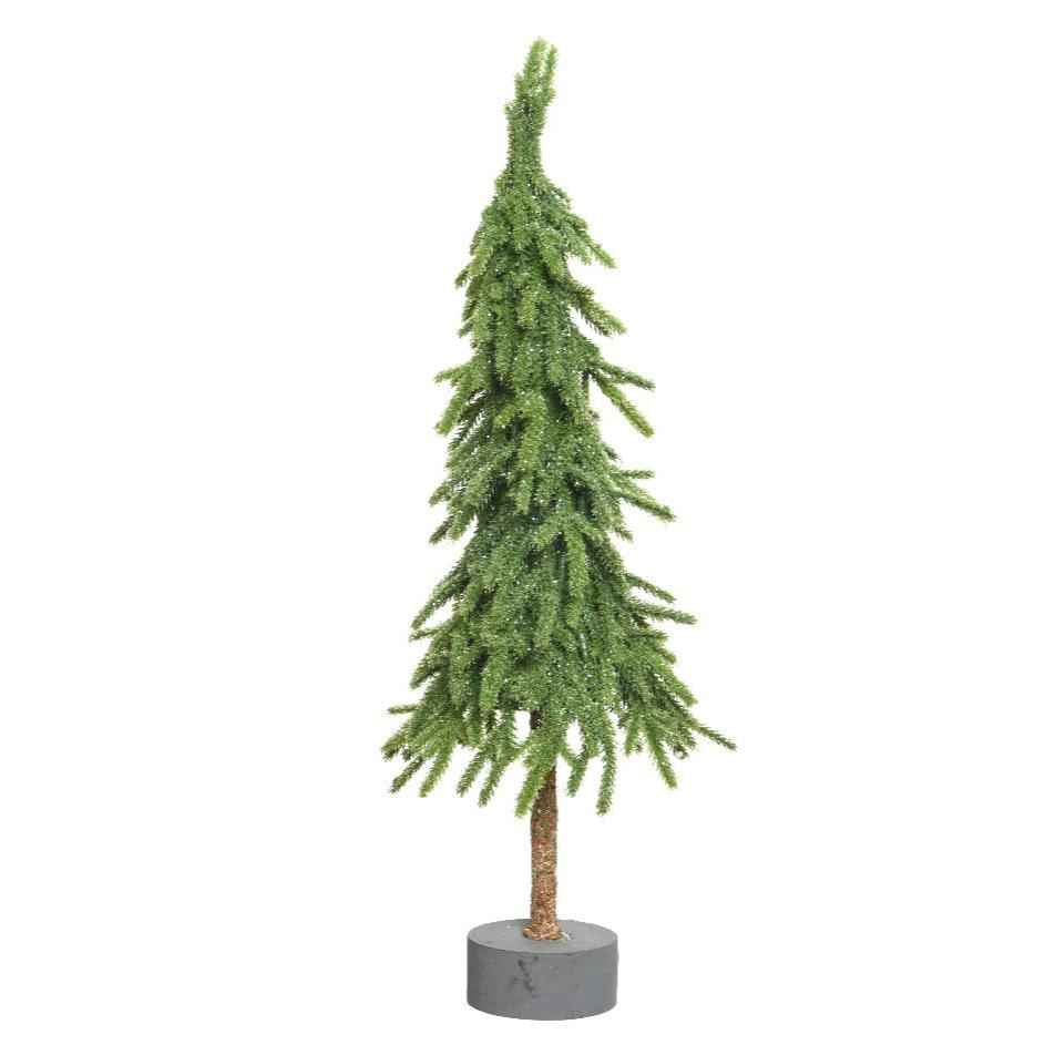 Mini Glitter Indoor Christmas Tree Decoration, four sizes