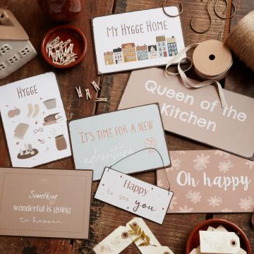 Metal sign My Hygge Home - WowCornwall