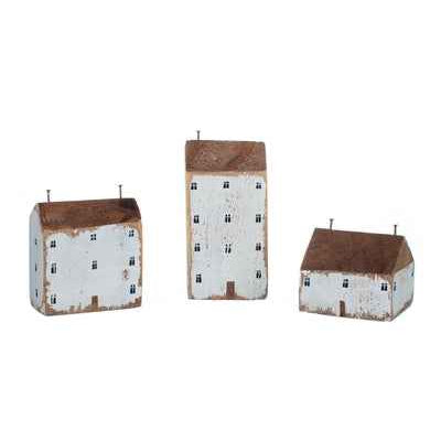 Mixed Chic A Cottages Set of 3 by Shoeless Joe
