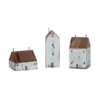 Mixed Chic B Cottages Set of 3 by Shoeless Joe