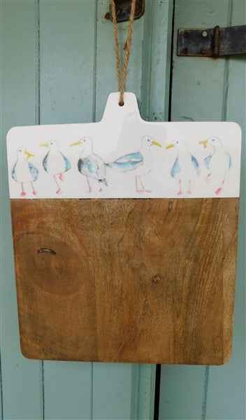 Seagull Chopping Board by Shoeless Joe