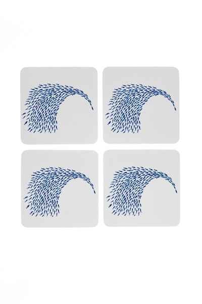 Fish Shoal Coaster Set of 4 by Shoeless Joe