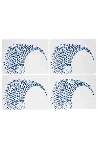 Fish Shoal Placemat Set of 4 by Shoeless Joe