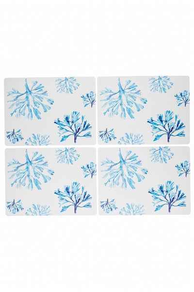Seaweed Placemat Sets 4 by Shoeless Joe