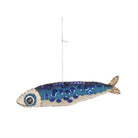 Felt Christmas Mackerel Decoration by Shoeless Joe - WowCornwall