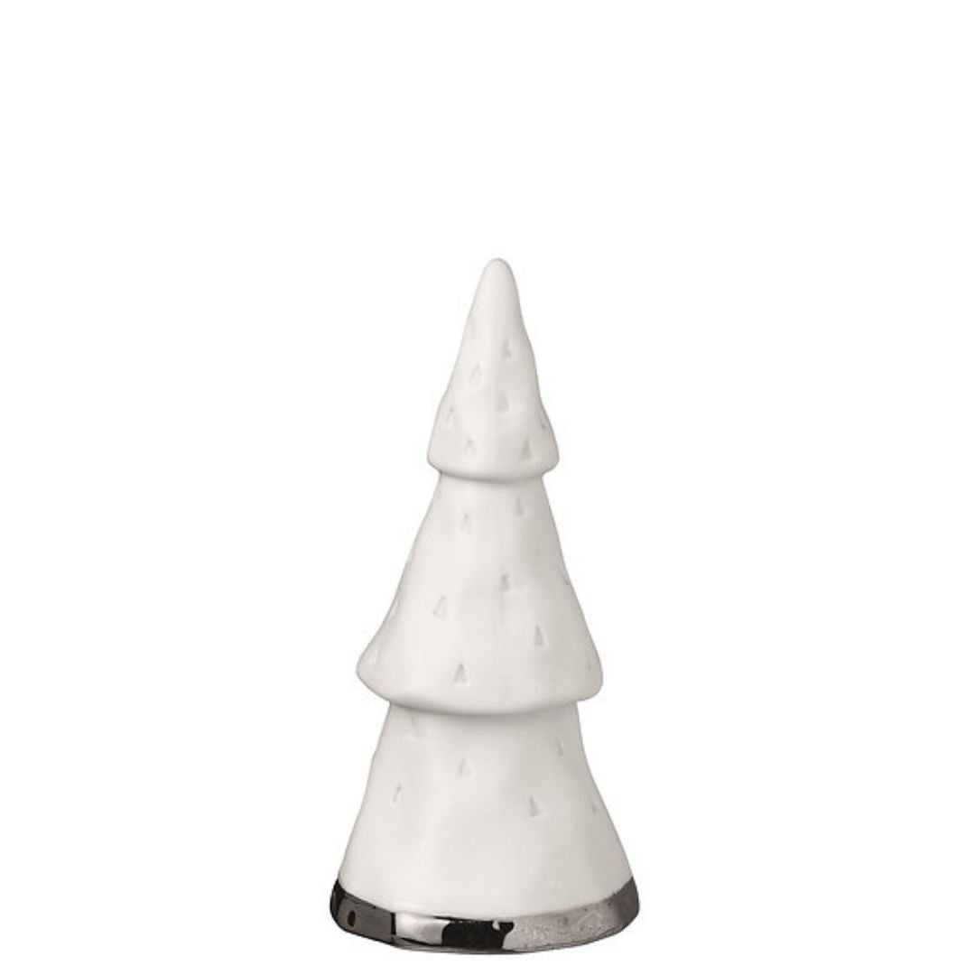 Winter Forest Set of 4 Silver Christmas Trees by Rader - WowCornwall