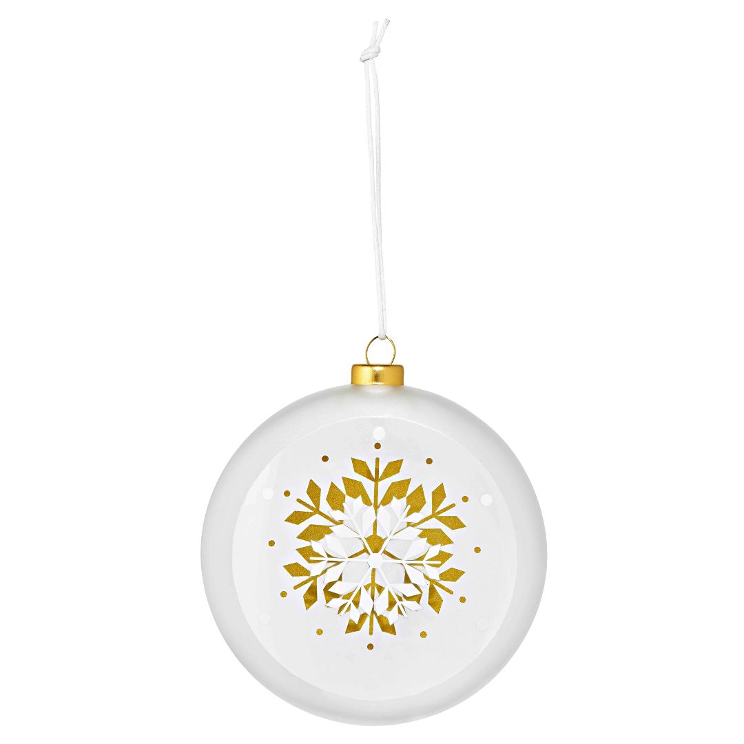 Frost medallion Snowflake by Rader - WowCornwall