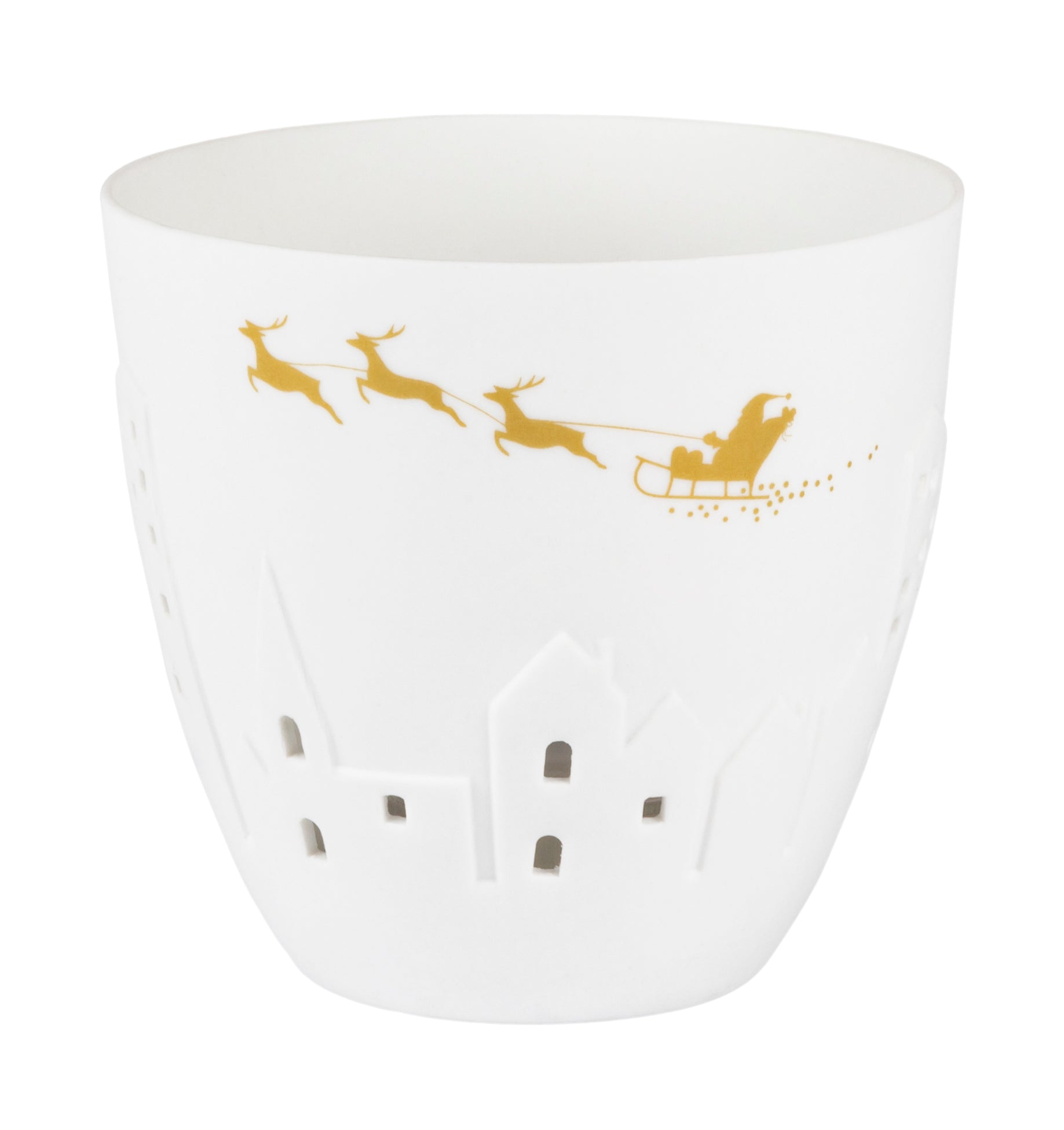 Poetry light Santa by Rader - WowCornwall