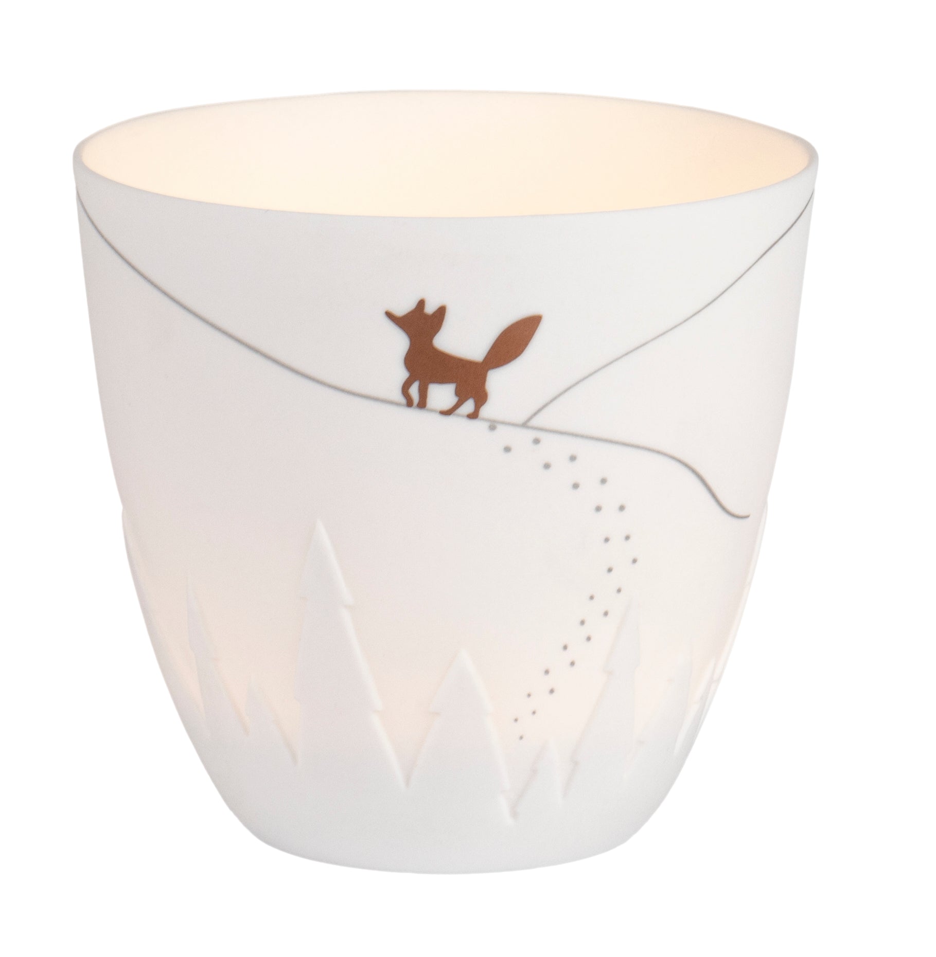 Poetry light Fox by Rader - WowCornwall