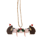 Hedgehogs & Spotty Cracker Decoration by Shoeless Joe - WowCornwall