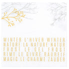 Rader Winter 3 Languages Napkin - WowCornwall