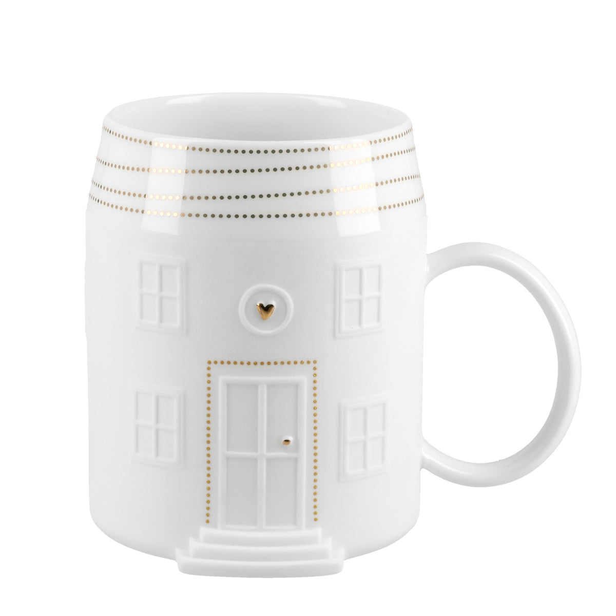 Rader Heart House mug - WowCornwall