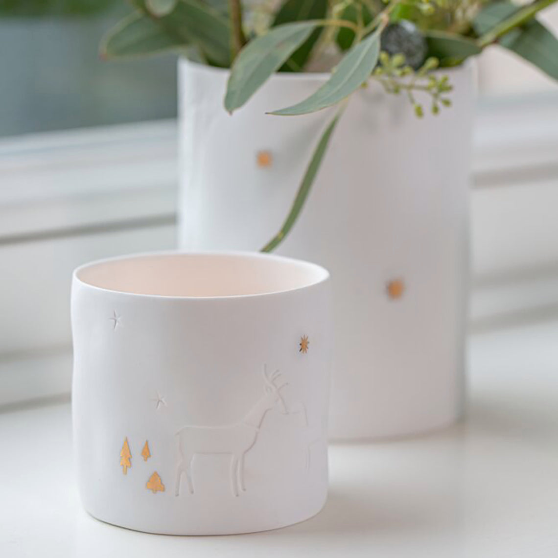 Rader Candle Holder Deer - WowCornwall