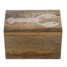 Etched Lobster Box - WowCornwall