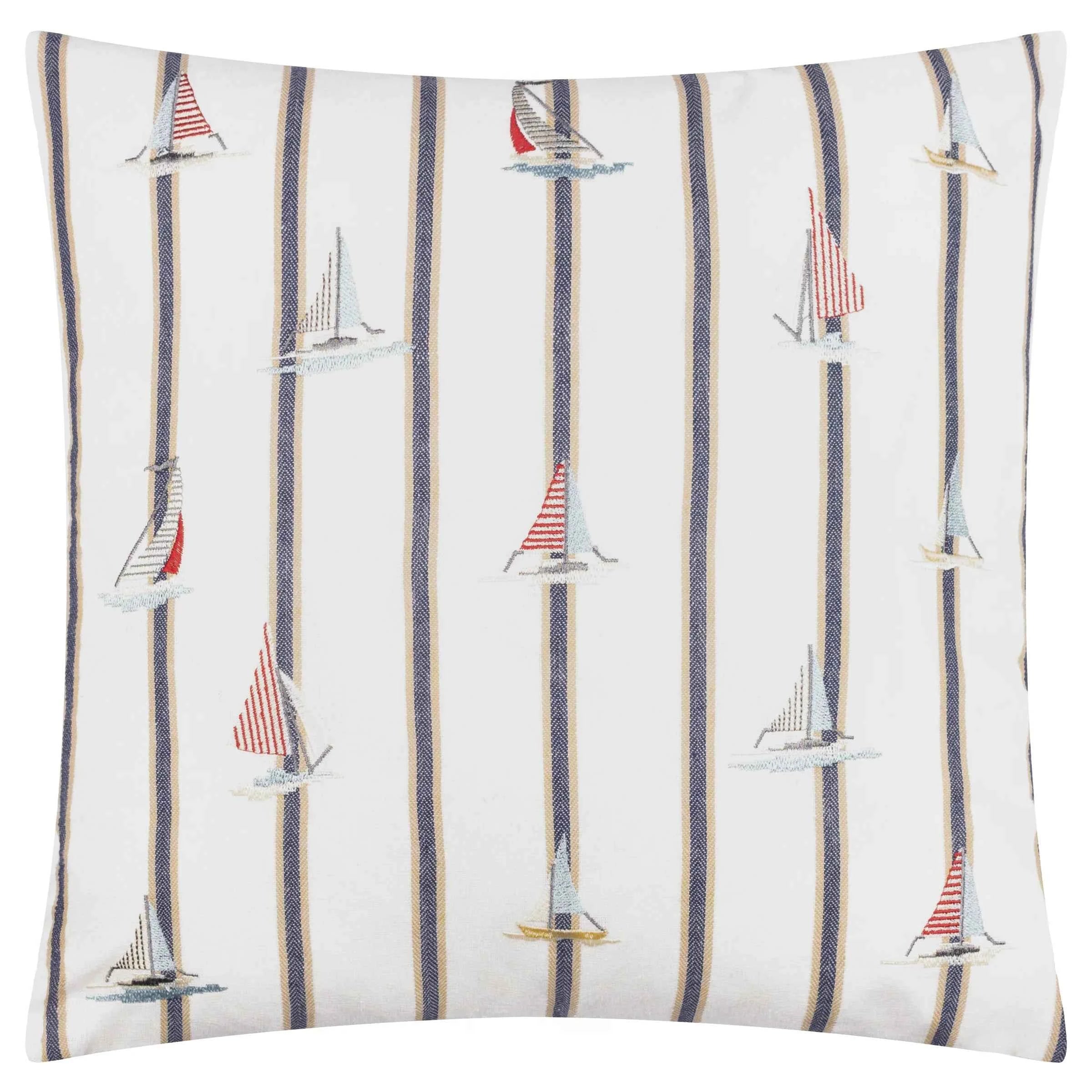 Regatta Cushion – Ecru