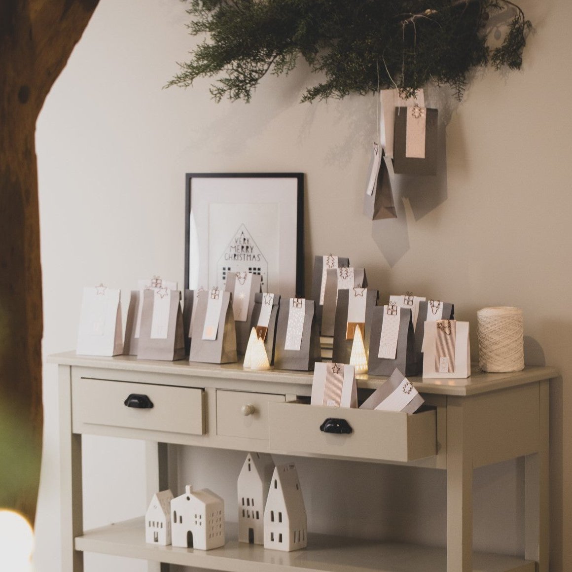 Advent calendar 24 bags by Rader - WowCornwall