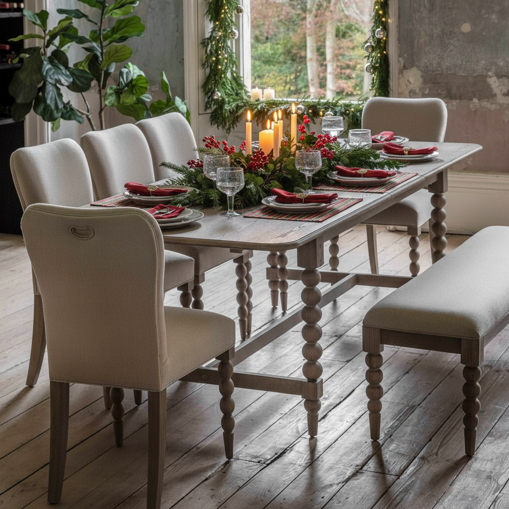 Artisan Extending Dining Table 2000/2500x1000x750mm - WowCornwall