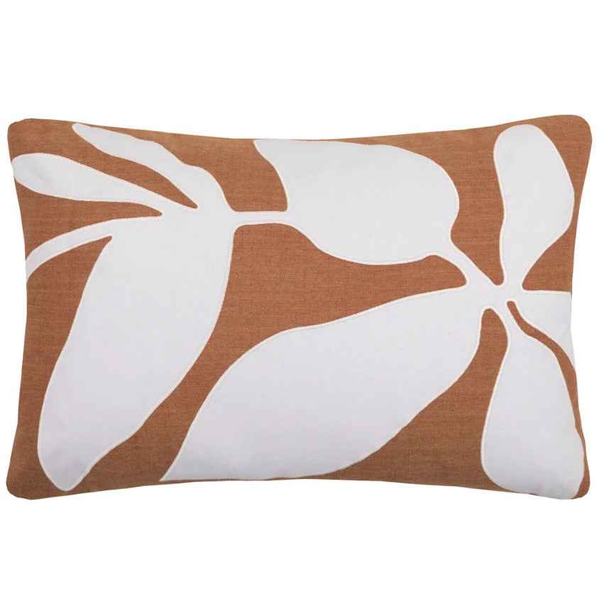 Cinnamon Magnolia Cushion