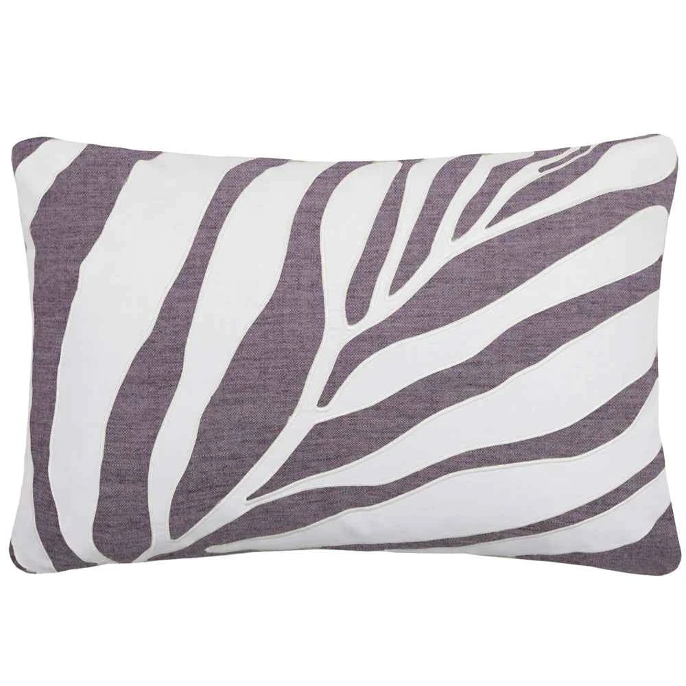 Palm Cushion Lavender