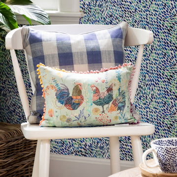 Bilbury Flock Linen, 60 x 40cm - WowCornwall