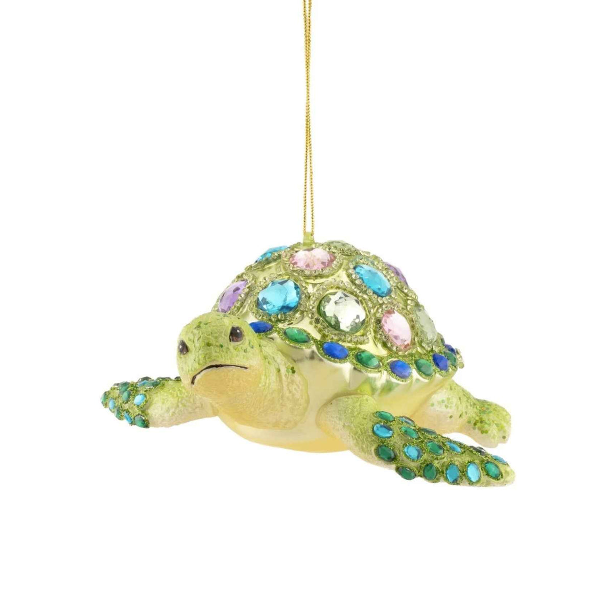 Bejewelled Turtle Bauble