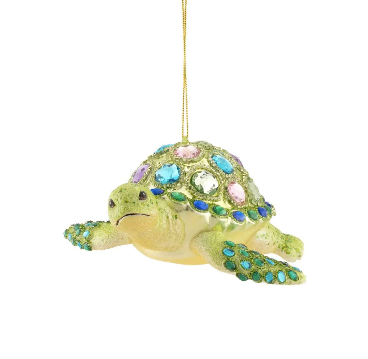 Bejewelled Turtle Bauble